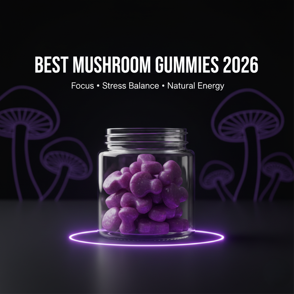 Best Mushroom Gummies in 2026: Benefits, Ingredients & Complete Buying Guide
