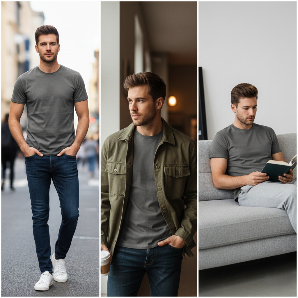 The “Good T-Shirt Problem”: Why Most Men Own Many Tees but Wear Only a Few