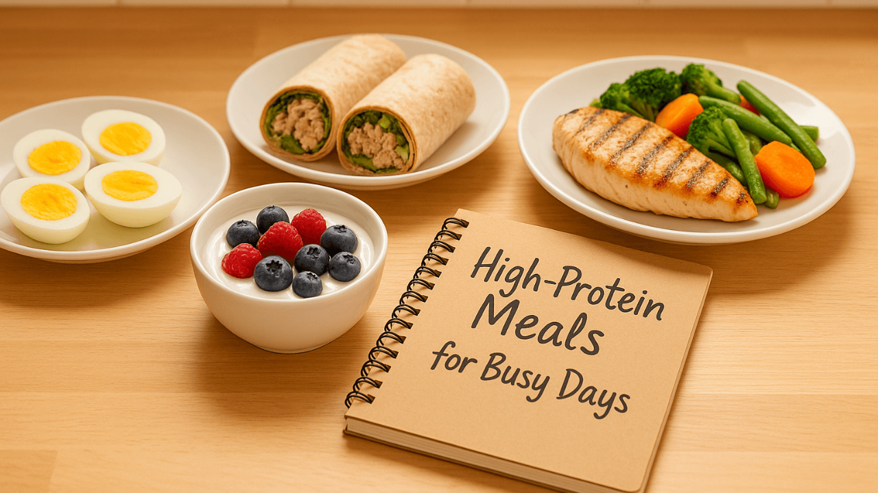 Easy High-Protein Meals for Busy Days