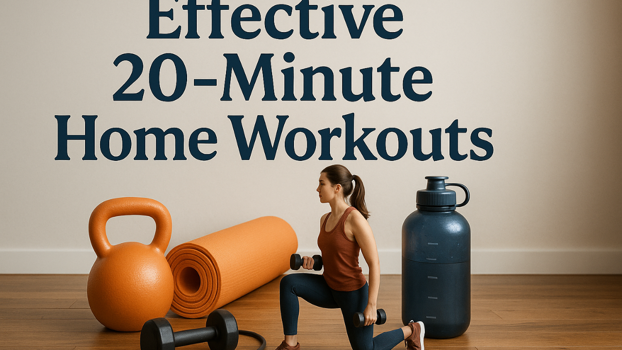Effective 20-Minute Home Workouts
